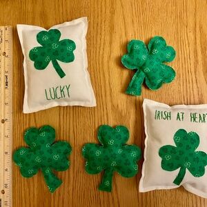 St. Patrick's Day Bowl Fillers Homemade Shamrocks Lucky Irish at Heart